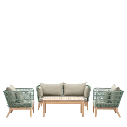 Casper Loungeset Green