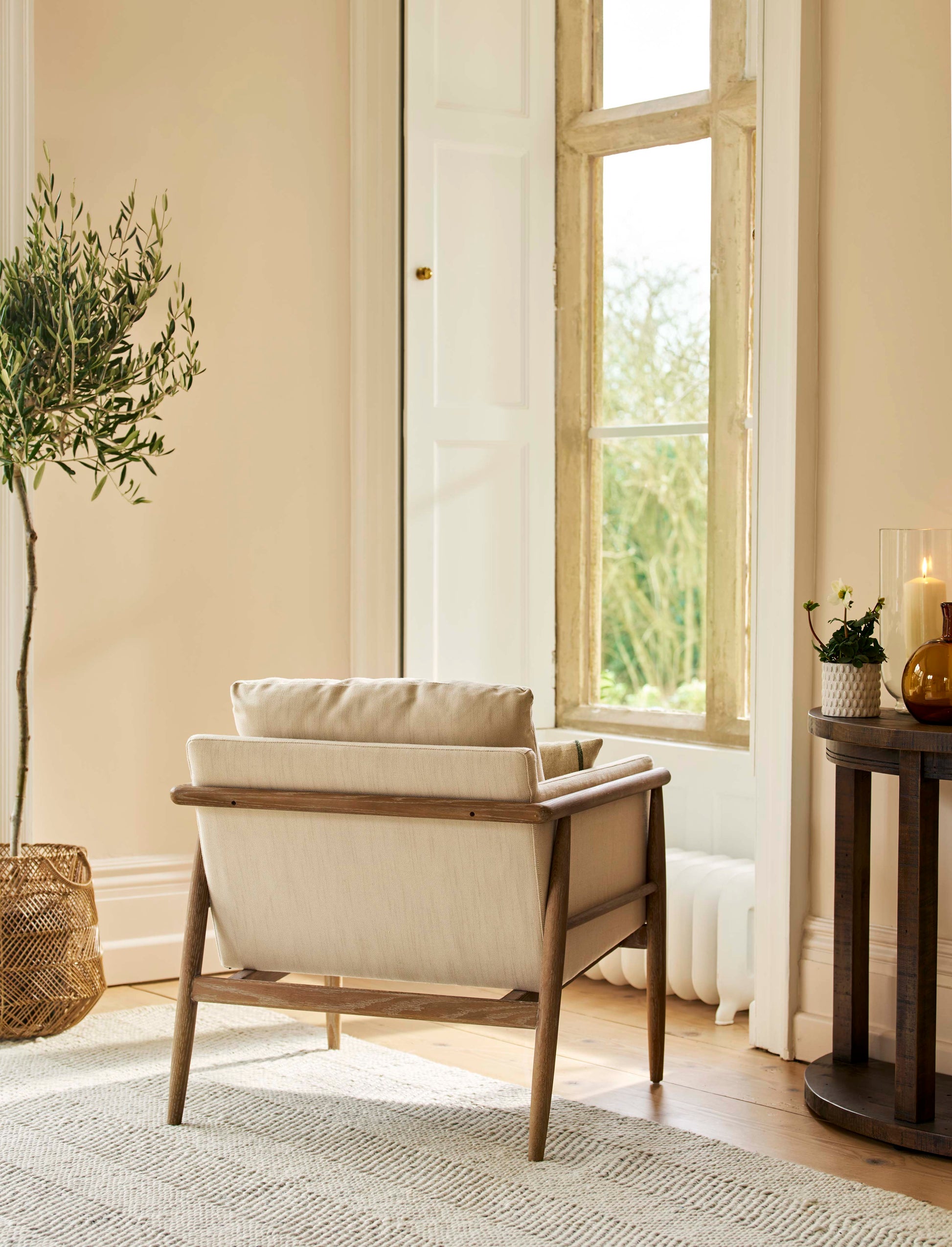 Kennington Armchair Natural - Sofas & Chairs - Garden Trading -