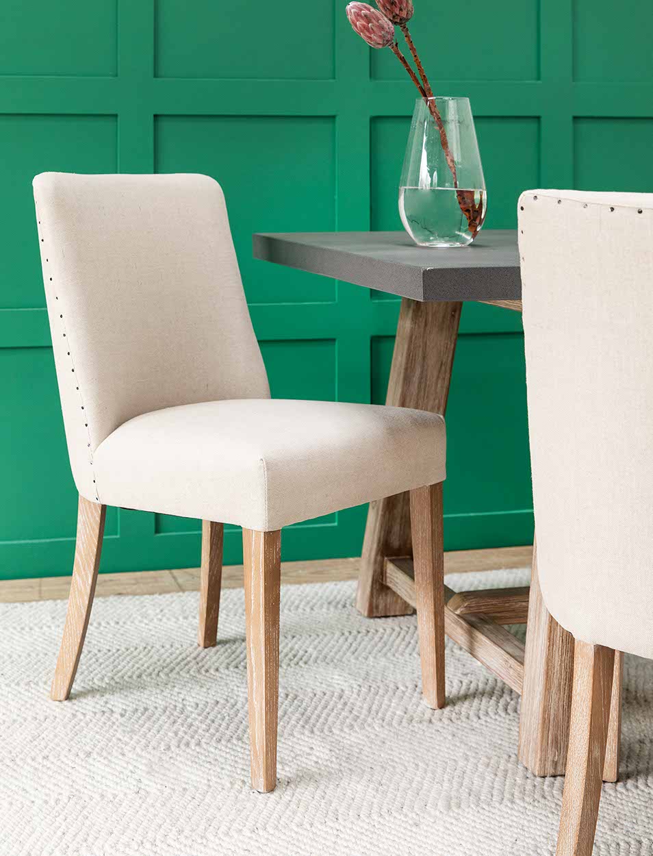 Wraysbury Dining Chair Set of 2 Natural