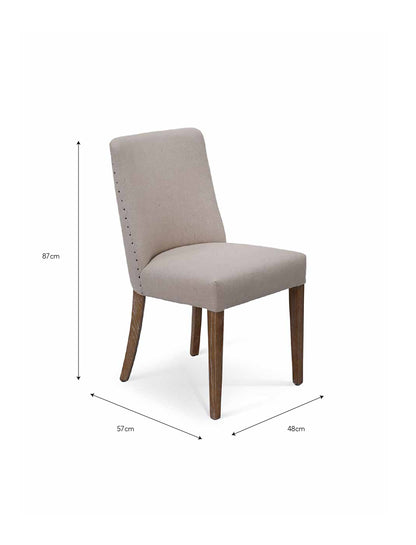 Wraysbury Dining Chair Set of 2 Natural