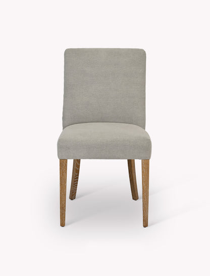 Wraysbury Dining Chair Set of 2 Grey - Dining Chairs & Benches - Garden Trading -