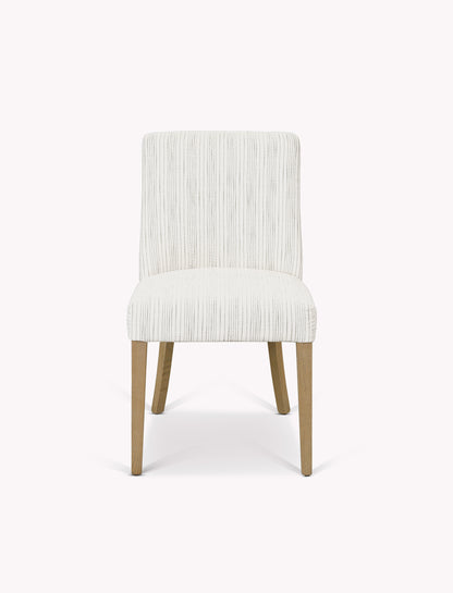 Wraysbury Dining Chair Set of 2 Stripe - Dining Chairs & Benches - Garden Trading -