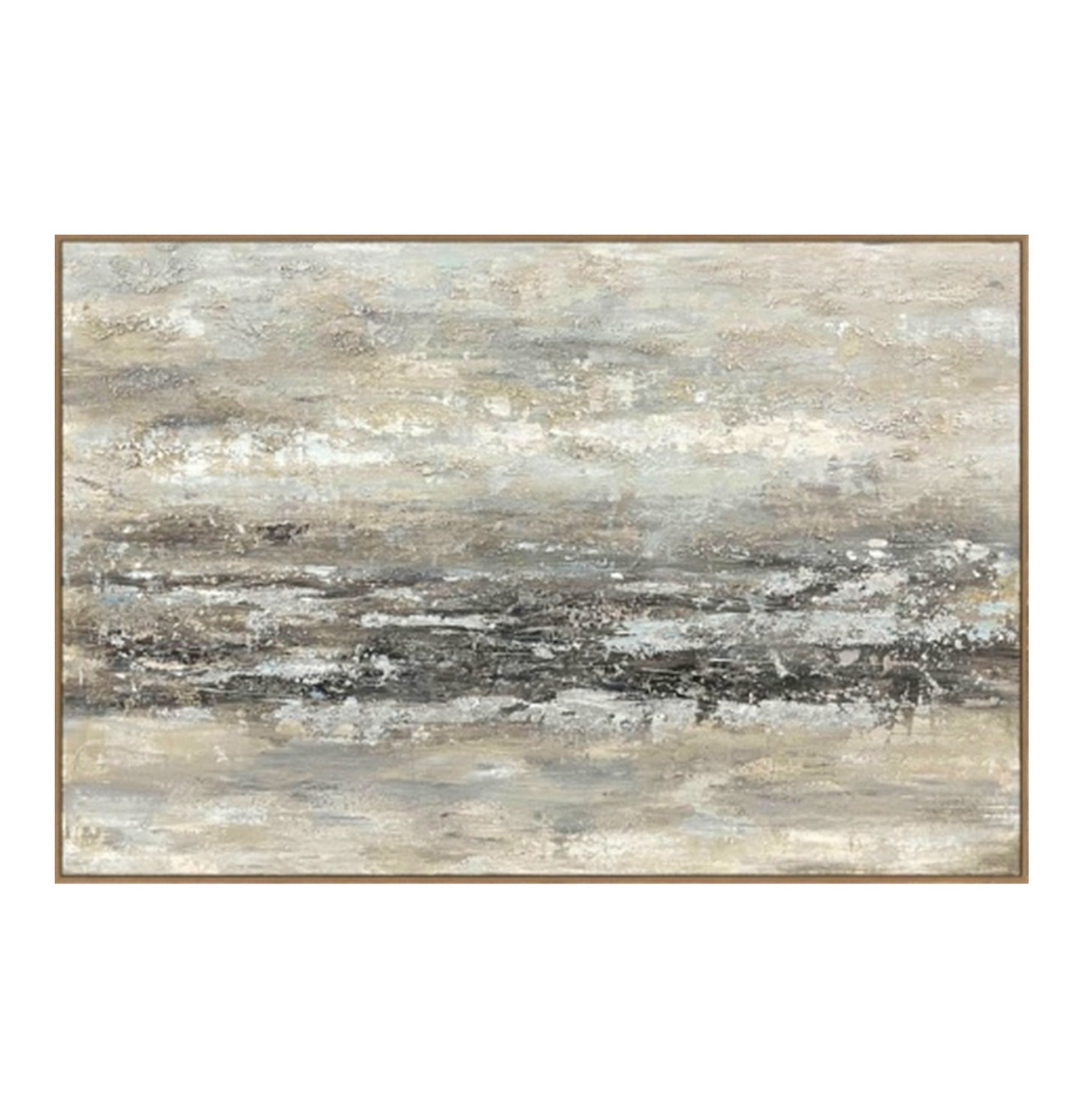 Nolan Hand Painted Canvas In Frame