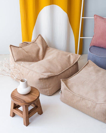 Wigiwama Square Ottoman - Brown