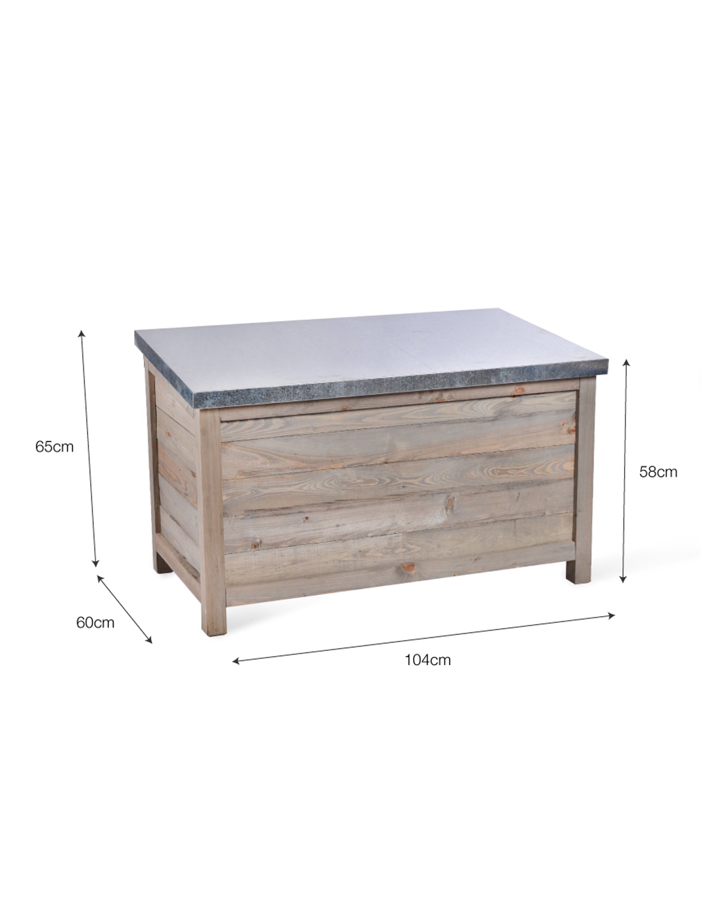 Aldsworth Outdoor Storage Box Large Natural