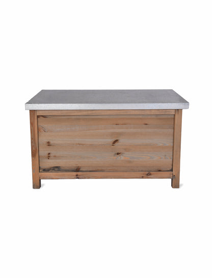 Aldsworth Outdoor Storage Box Small Natural - Outdoor Storage - Garden Trading -