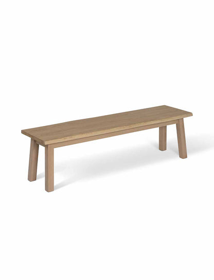 Hambledon Bench Natural - Dining Chairs & Benches - Garden Trading -