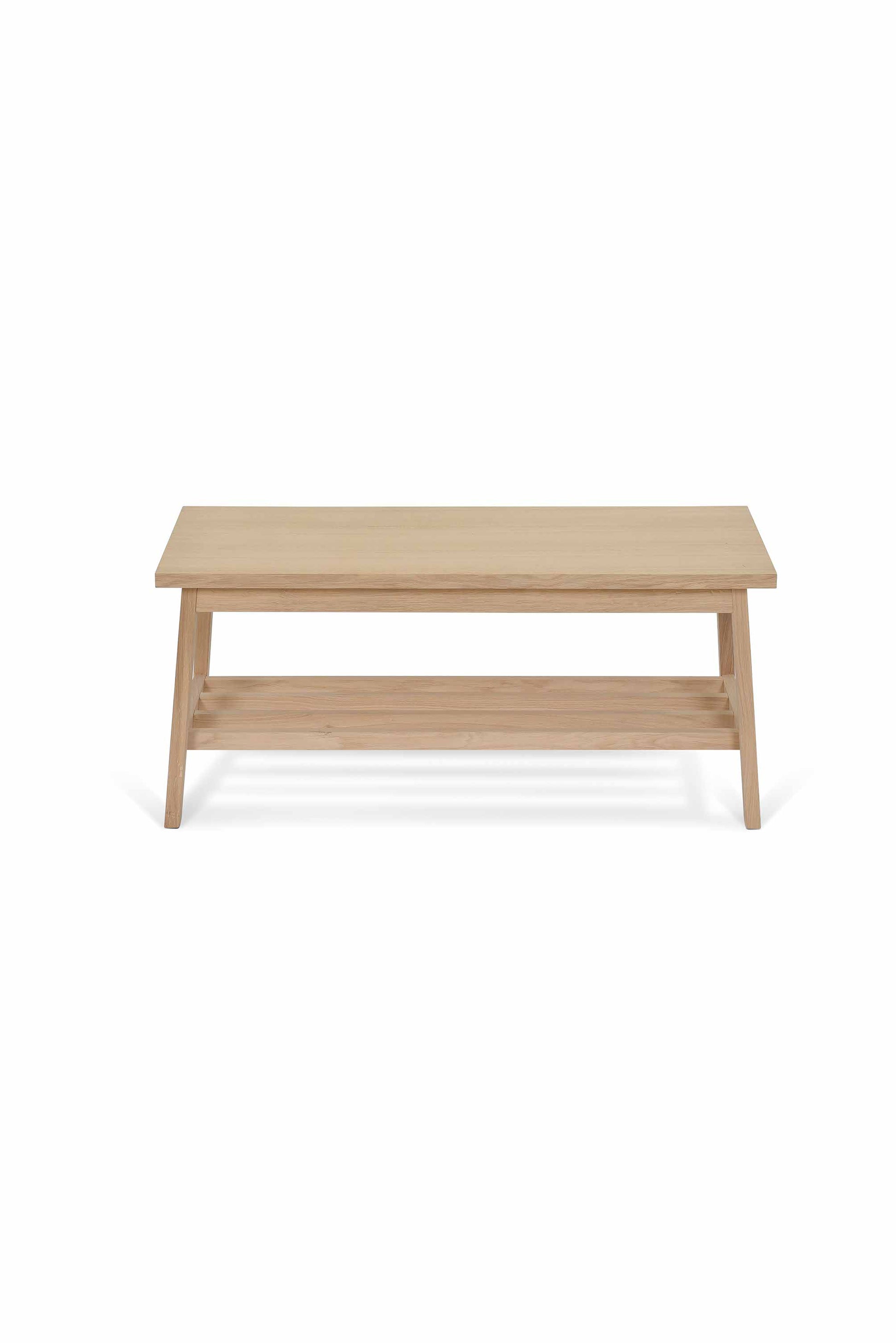 Hambledon Hallway Bench Natural - Shoe Storage - Garden Trading -