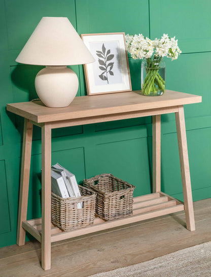 Hambledon Console Table Natural - Consoles & Sideboards - Garden Trading -