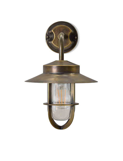 Hanwell Wall Light Antique Brass - Wall Lights - Garden Trading -