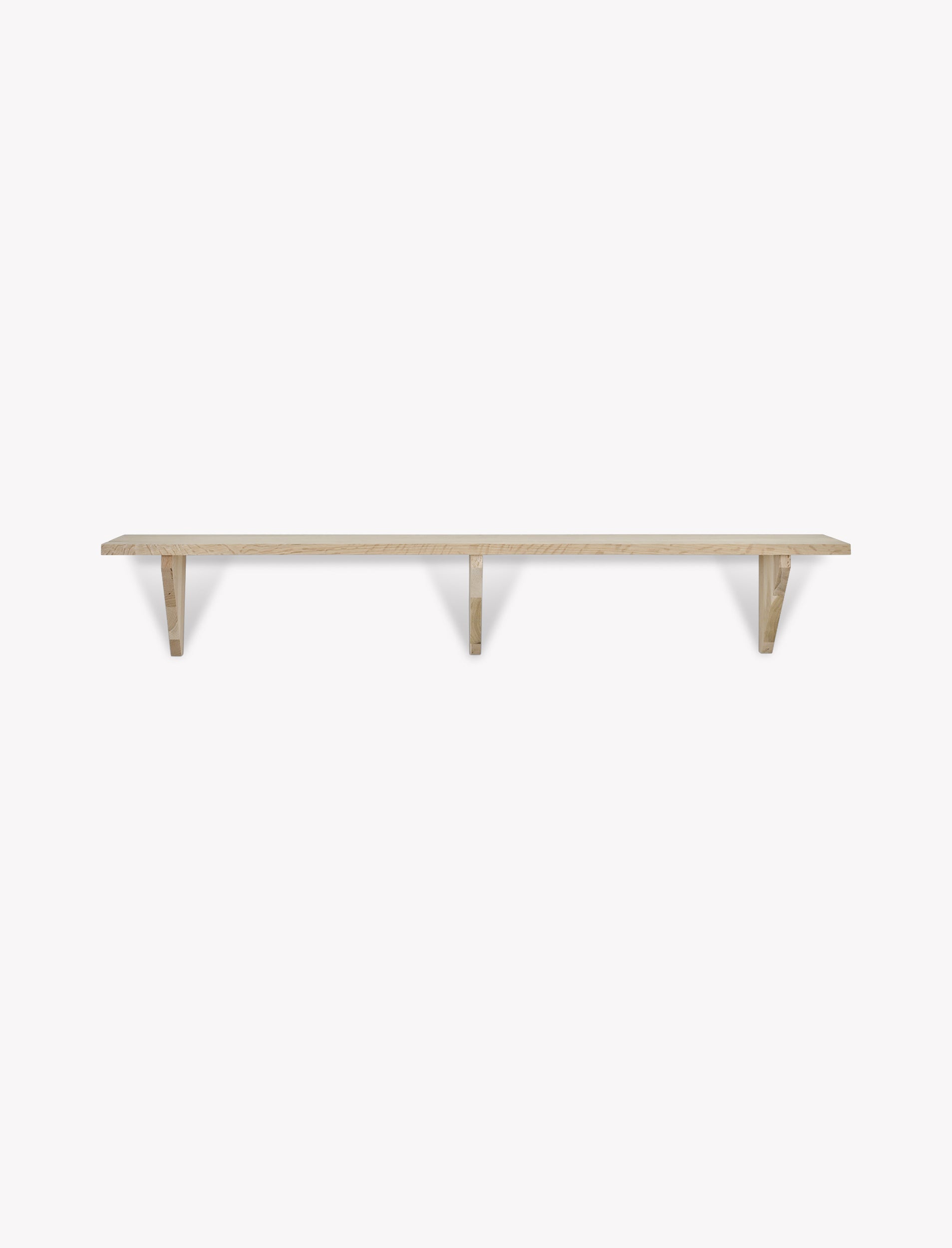 Hambledon Shelf 120cm Natural - Hooks & Shelving - Garden Trading -