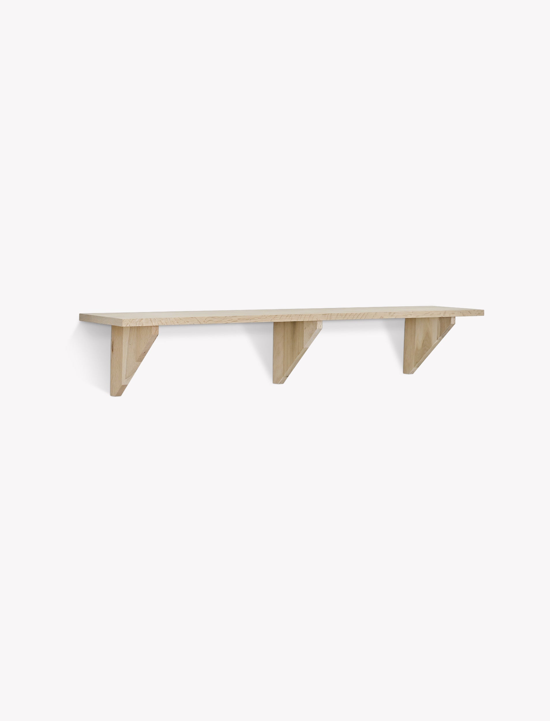 Hambledon Shelf 120cm Natural - Hooks & Shelving - Garden Trading -