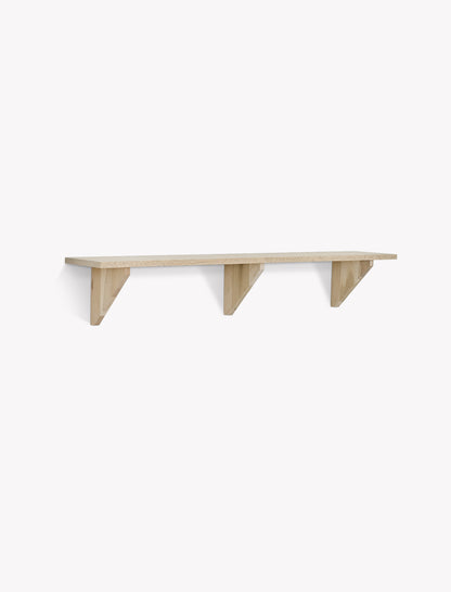 Hambledon Shelf 120cm Natural - Hooks & Shelving - Garden Trading -