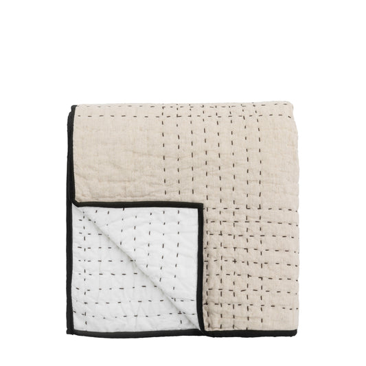 Sketty Stitched Bedspread