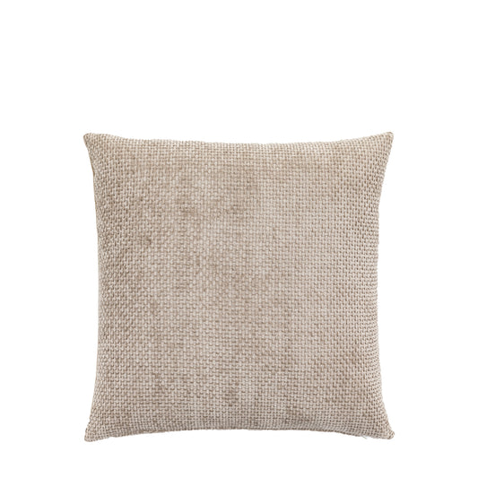 Willow Chenille Cushion Cream Set of 2