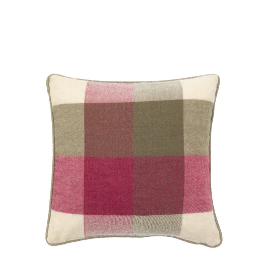 Squire Check Cushion