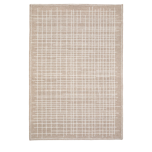 Bay Tufted Lattice Rug Large
