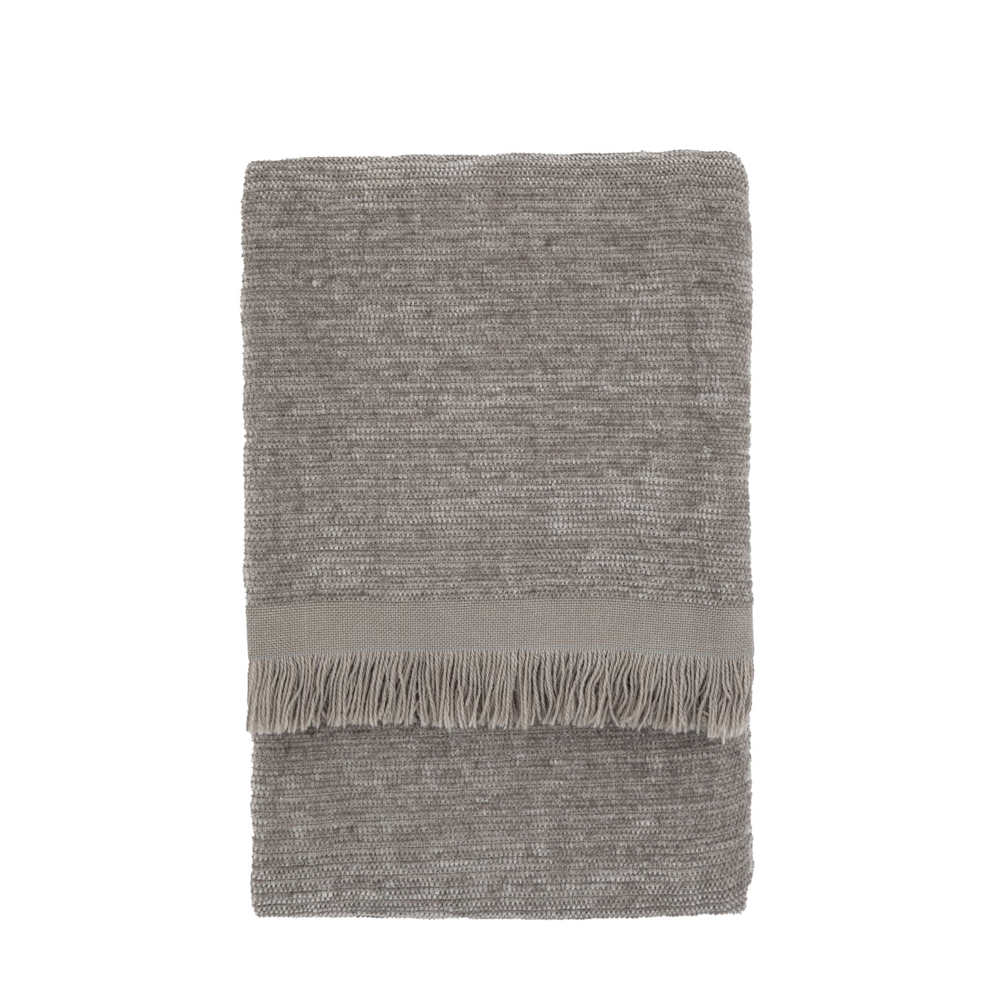 Dunmor Chenille Throw Grey