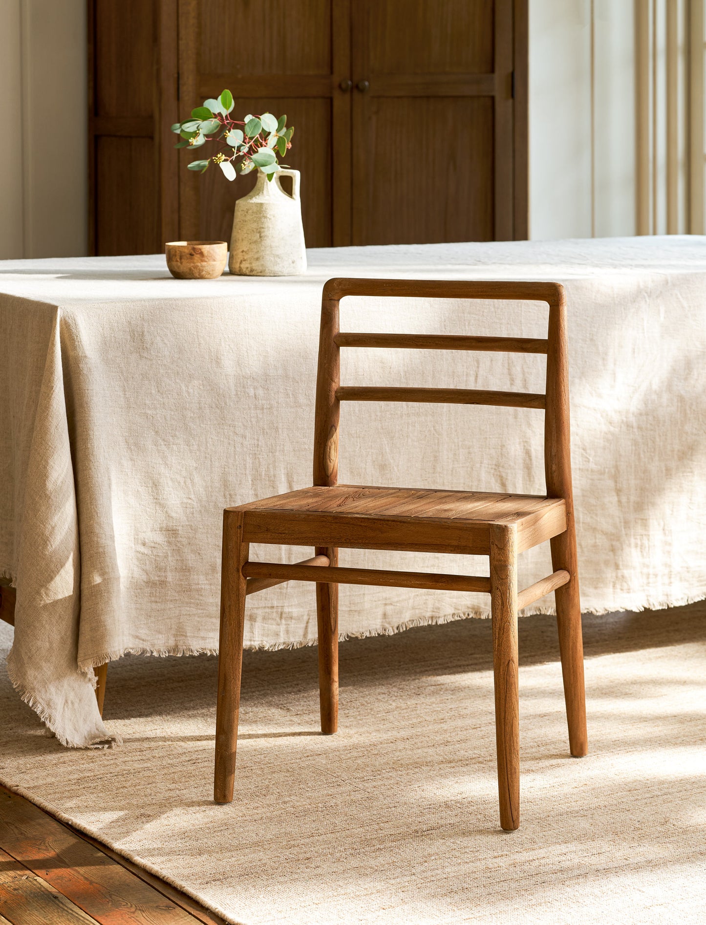 St Mawes Dining Chair Set of 2 Natural - Chairs & Loungers - Garden Trading -