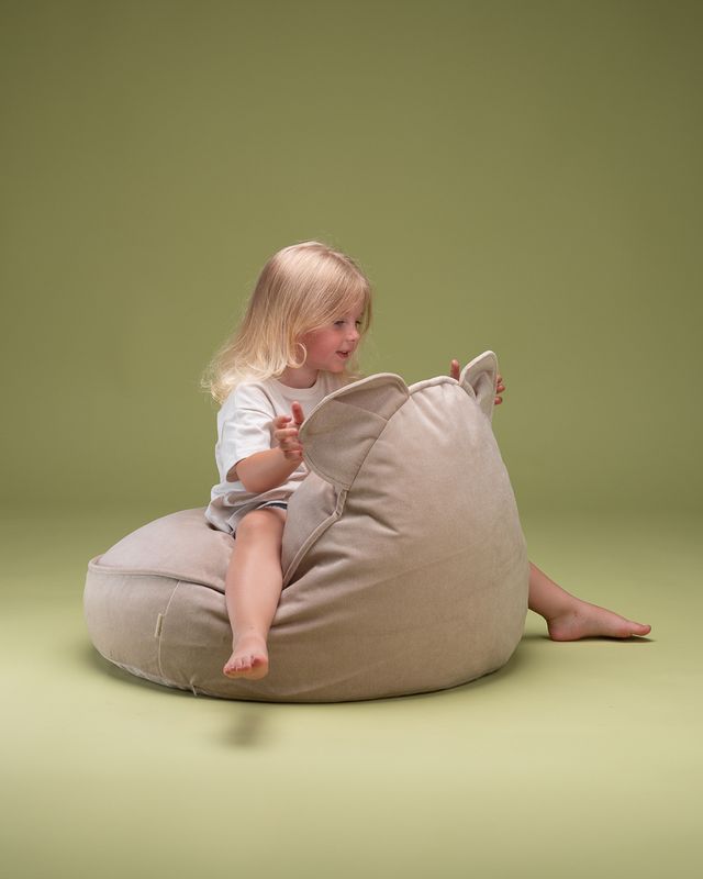 Wigiwama Bear Beanbag - Beige