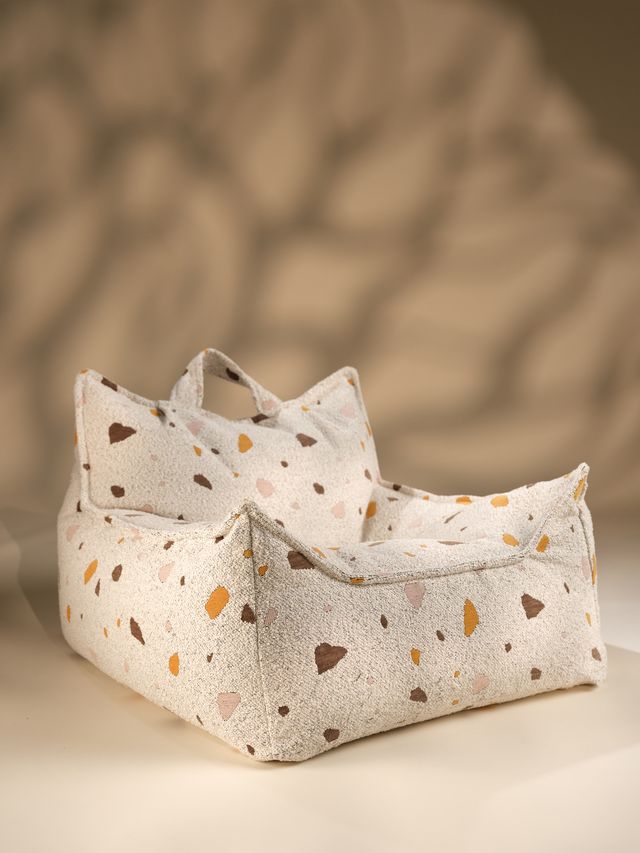 Terrazzo Marble Beanbag Chair