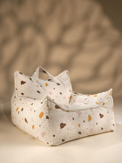 Terrazzo Marble Beanbag Chair