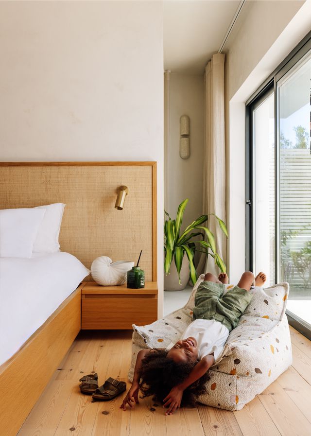 Terrazzo Marble Beanbag Chair