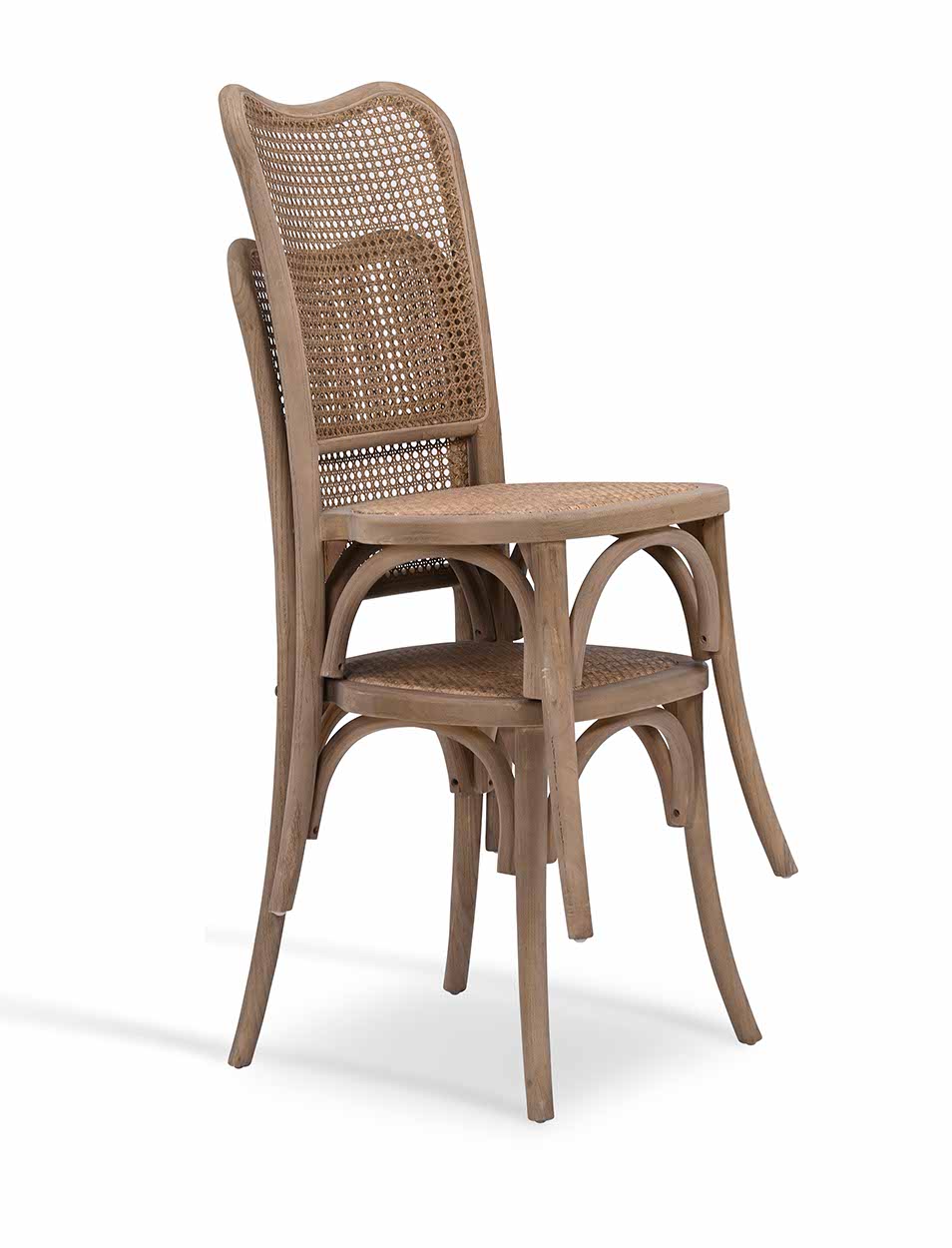 Fairlight Rattan Dining Chair Set of 2 Natural