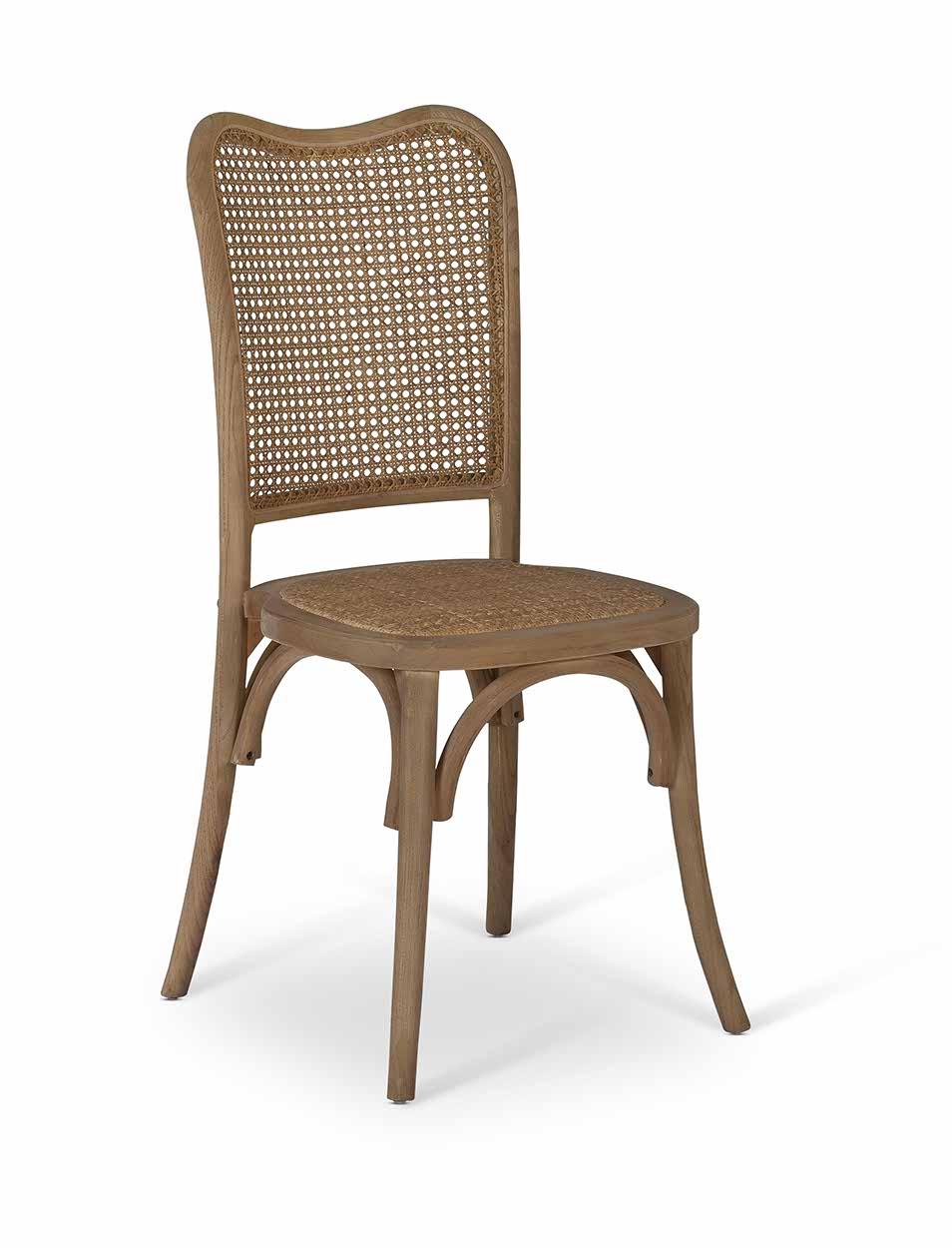 Fairlight Rattan Dining Chair Set of 2 Natural - Dining Chairs & Benches - Garden Trading -