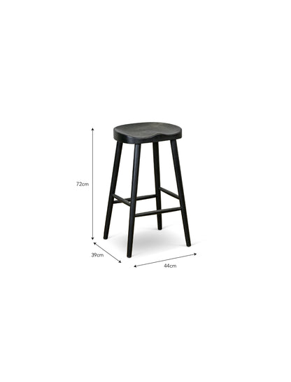 Lilley Bar Stool Black