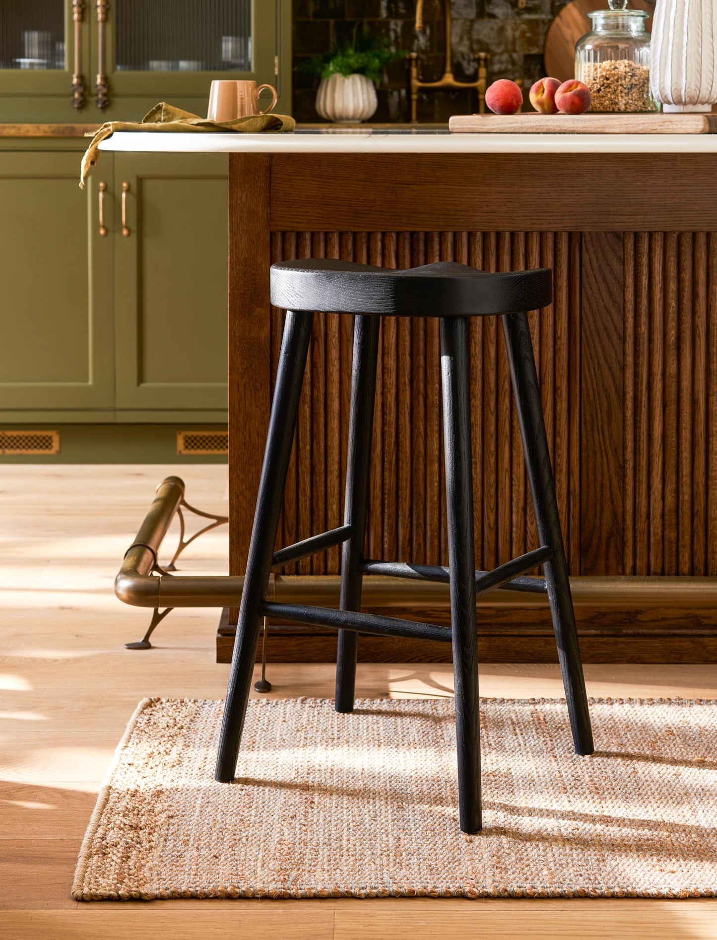 Lilley Bar Stool Black - Bar Tables & Stools - Garden Trading -