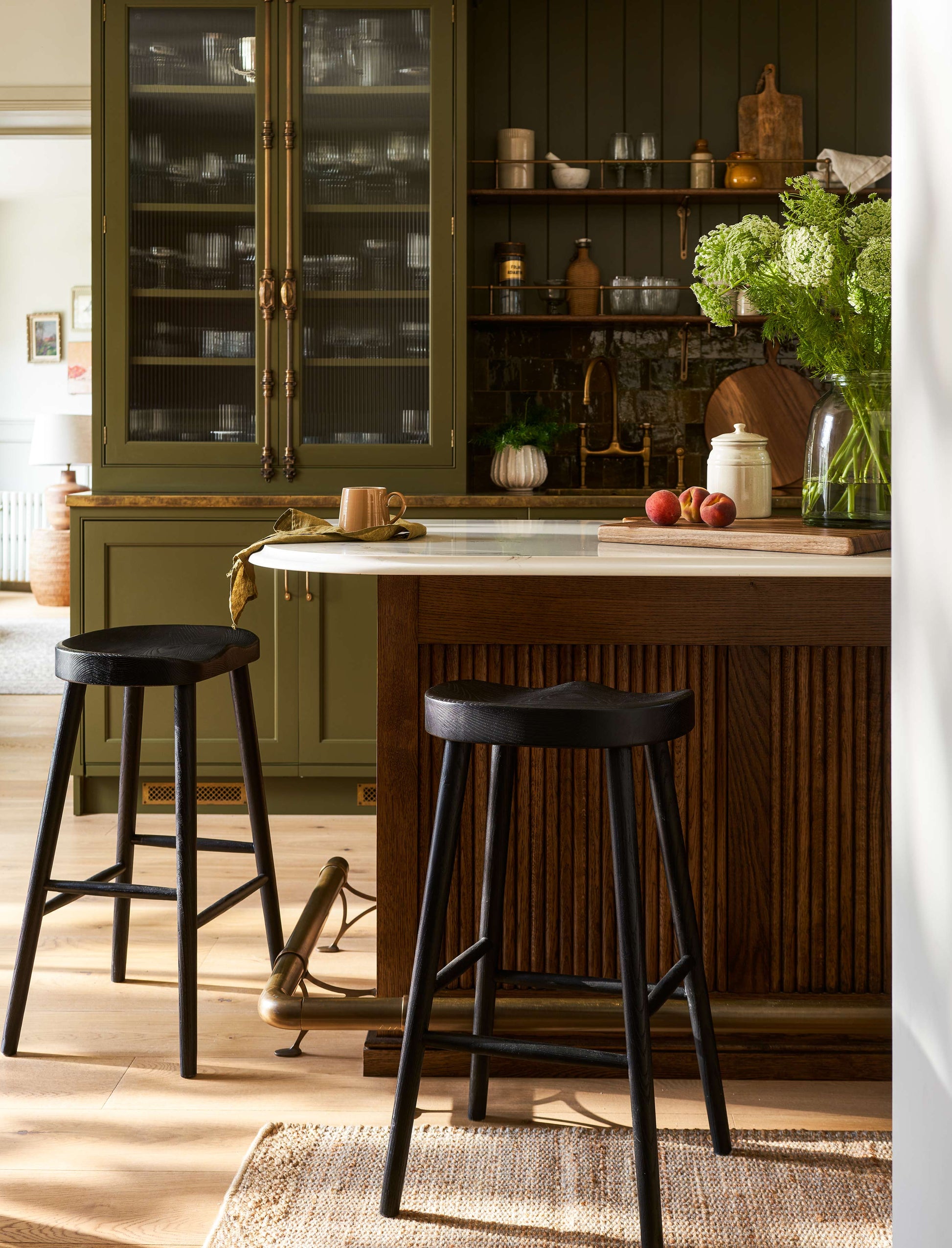 Lilley Bar Stool Black - Bar Tables & Stools - Garden Trading -