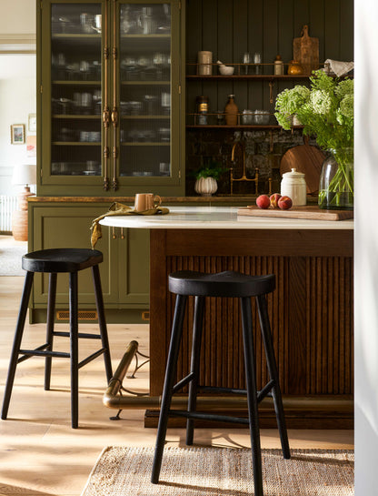 Lilley Bar Stool Black - Bar Tables & Stools - Garden Trading -