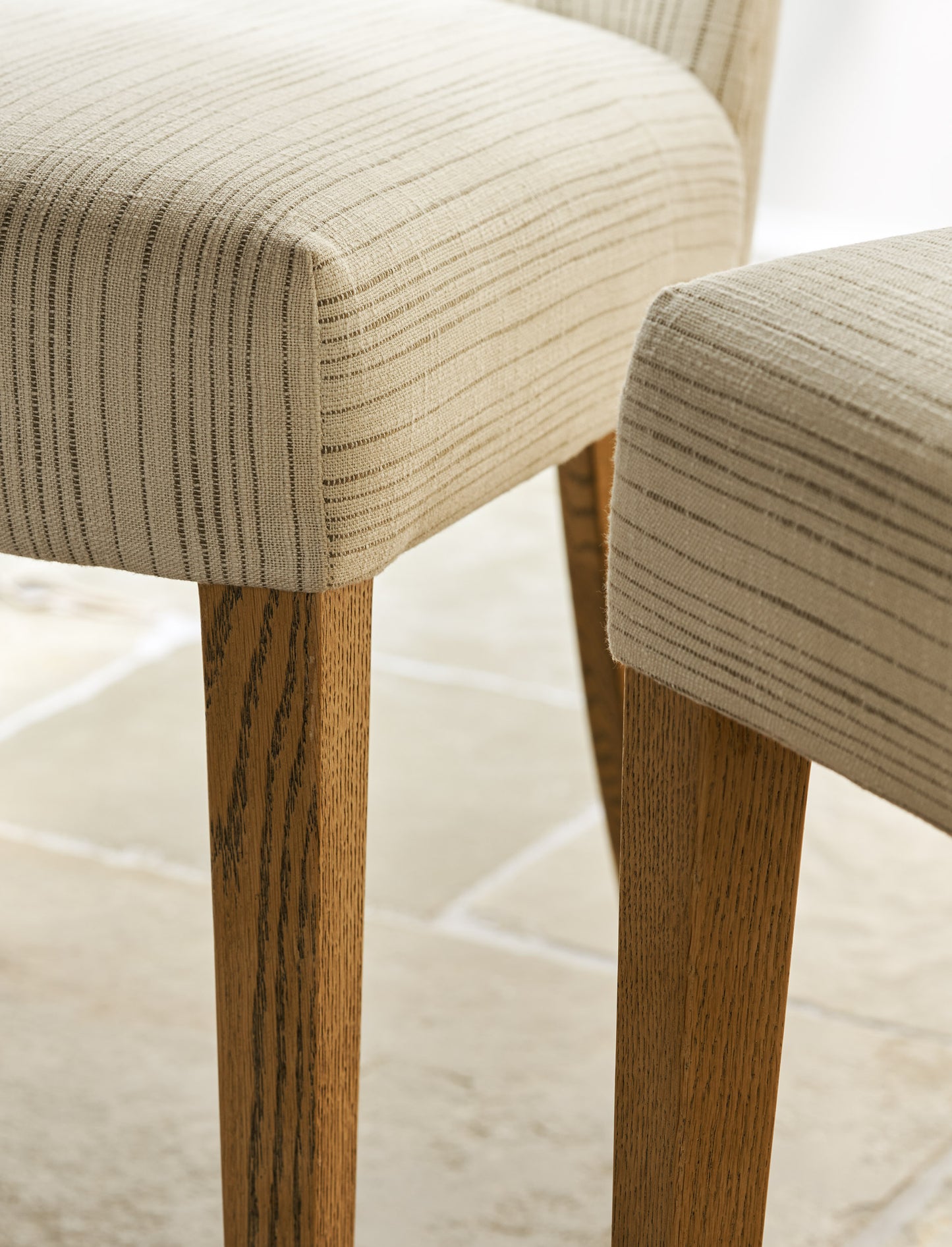 Wraysbury Dining Chair Set of 2 Stripe