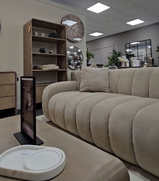 Cilibion 3 Seater Sofa Cream