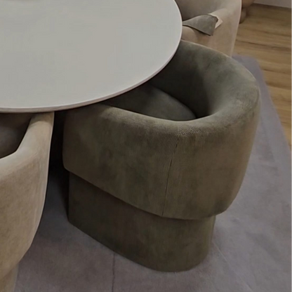 Foxhole Dining Chair Moss Green