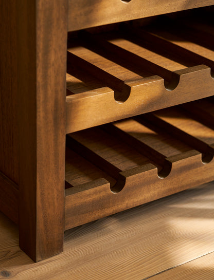 Walcote Winerack Sideboard Natural
