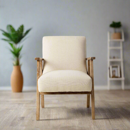 Newton Armchair Natural Linen