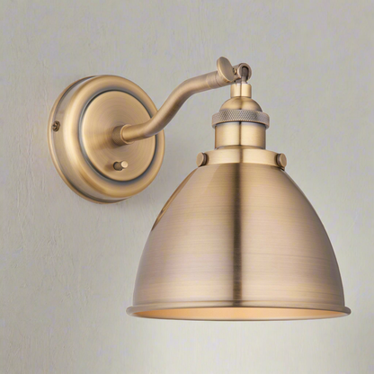 Norman Wall Light Antique Brass