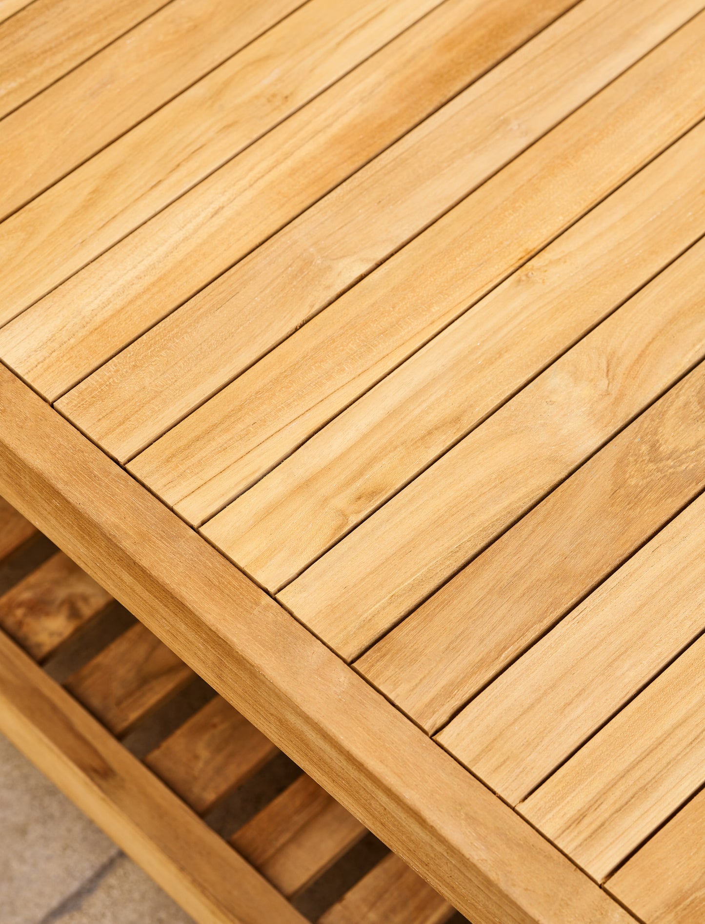 Lutyens Teak Coffee Table 130cm x 60cm - Tables & Sets - Garden Trading -