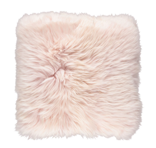 Sheepskin Cushion LW Single-Sided Square Candy Large