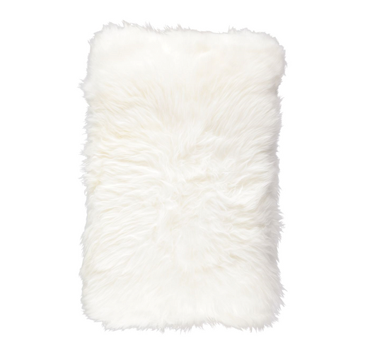 Sheepskin Cushion LW Single-Sided Ivory Medium