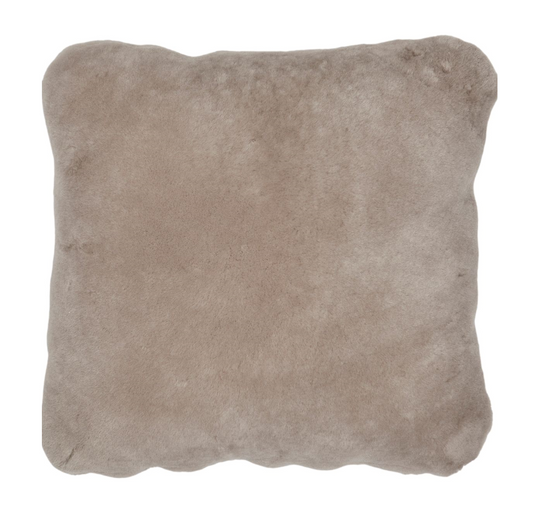 Moccasin Cushion Doublesided Square Silver Grey Medium