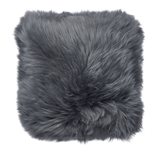Sheepskin Cushion Double-Sided LW Square Steel Large