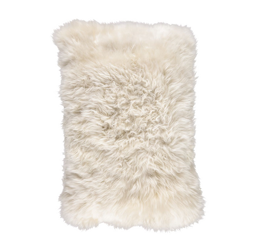 Sheepskin Cushion LW Linen Medium