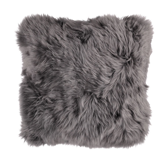 Sheepskin Cushion LW Single-Sided Square Steel Large