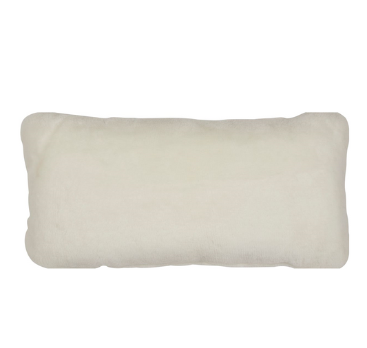 Moccasin Cushion Doublesided White Medium