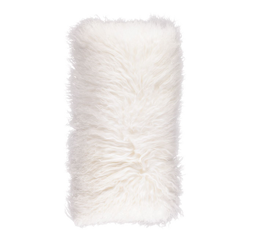Curly Cushion Doublesided Ivory
