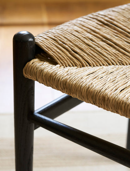 Chilthorne Wishbone Dining Chair Set of 2 Black