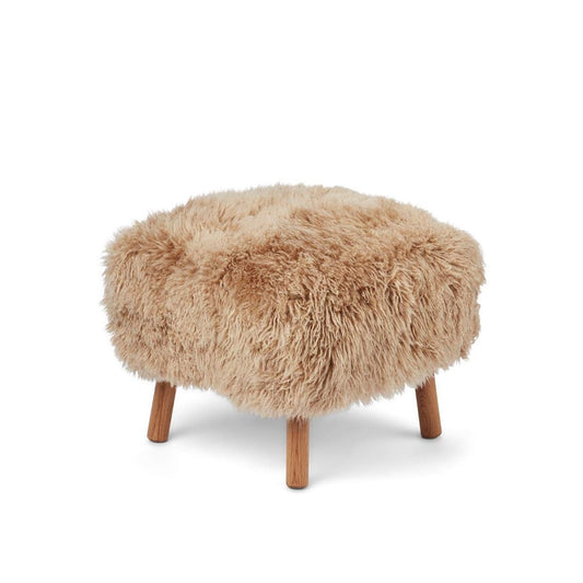 Emily Foot Stool Honey Oak Legs